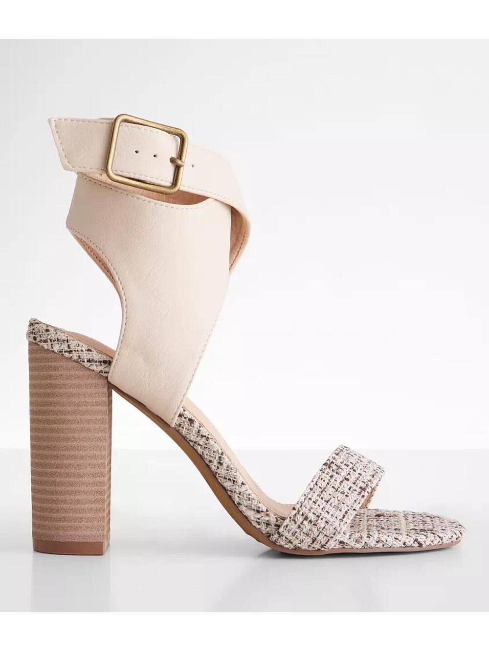 EUC Scarlett Heeled Sandal by Oasis Society unique fun  7.5